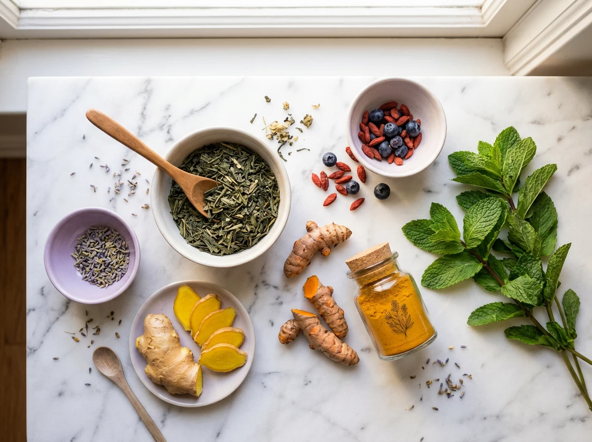 Plantenextracten ingrediënten voor normale stofwisseling - Ozalyn